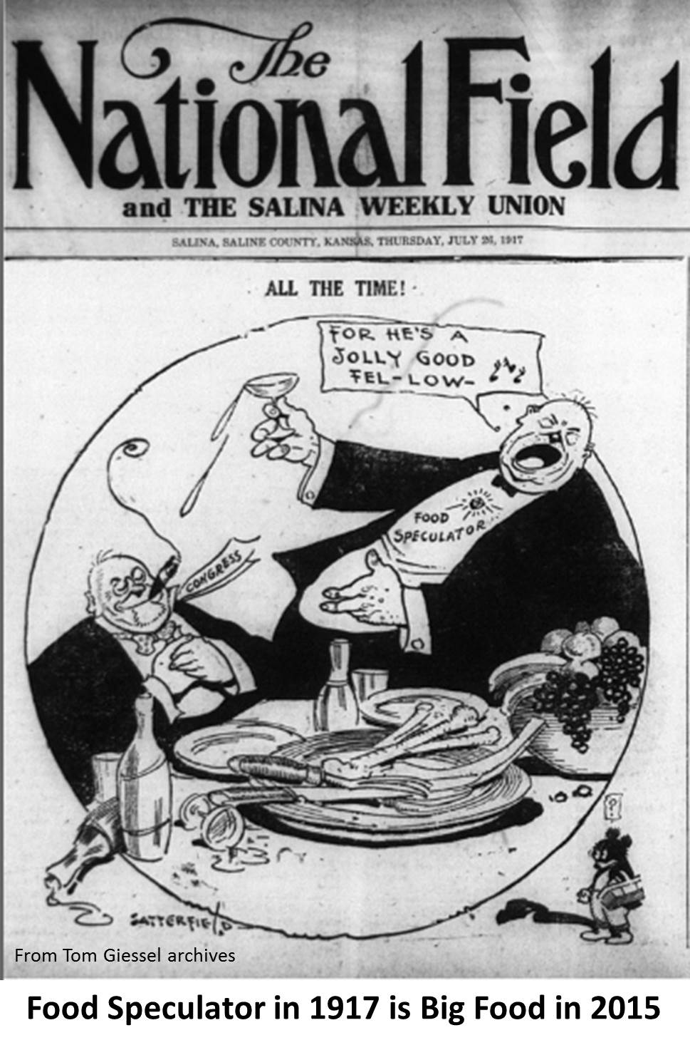 Food Speculator 1917